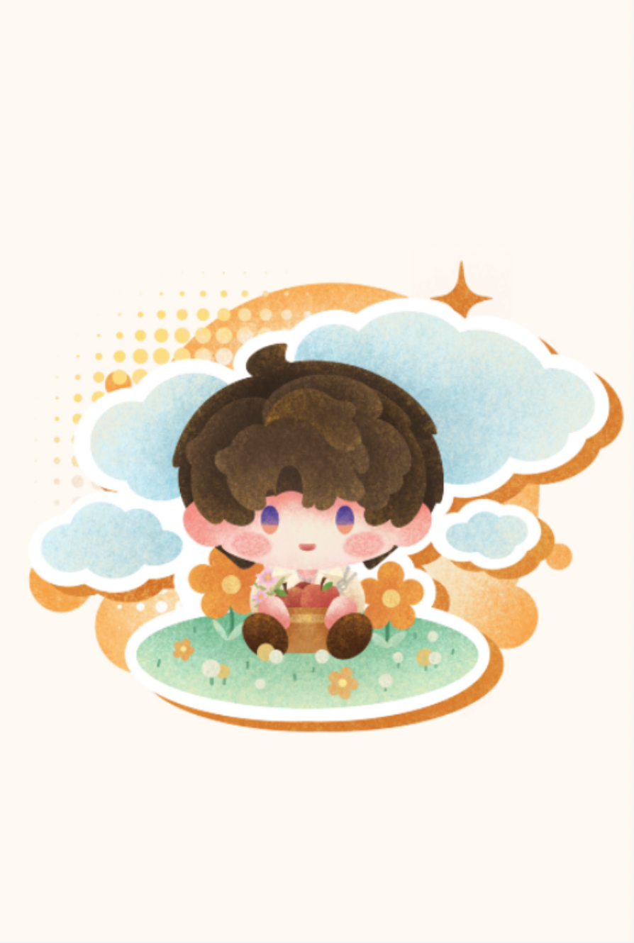 Zoo Series Caleb Postcard Fanmade Love and Deepspace