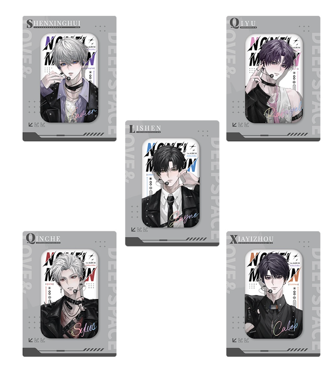 IDOL Series Badage Fanmade Love and Deepspace