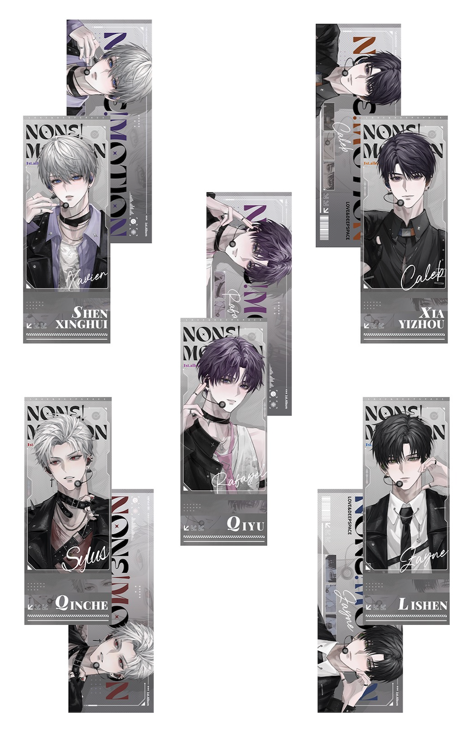 IDOL Series Ticket Fanmade Love and Deepspace