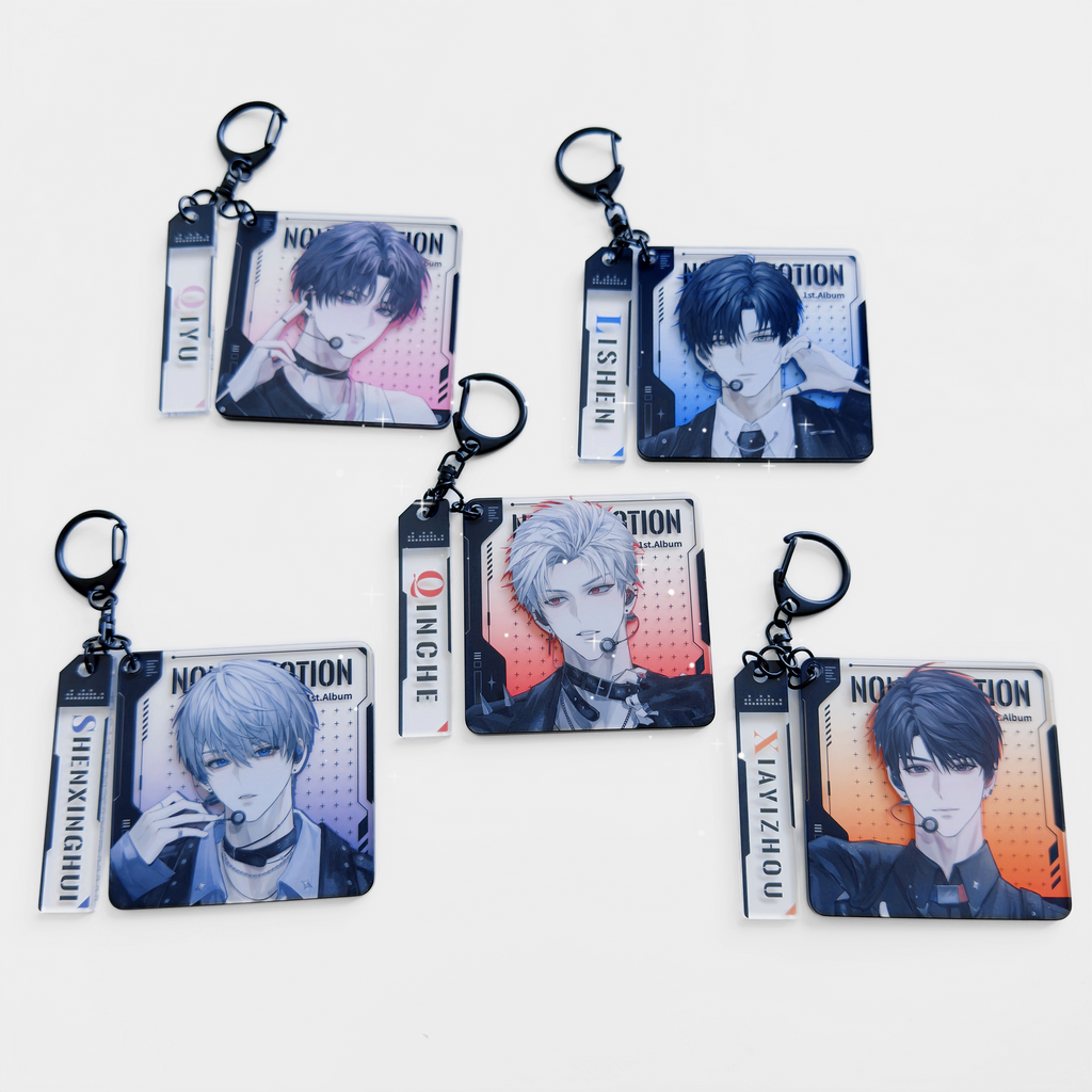 IDOL Series Keychain Fanmade Love and Deepspace