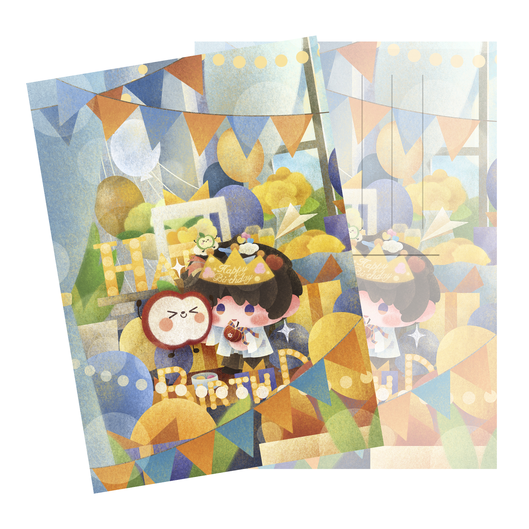 Zoo Series Caleb Postcard