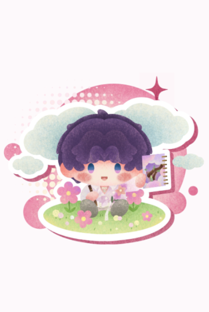 Zoo Series Rafayel Postcard Fanmade Love and Deepspace