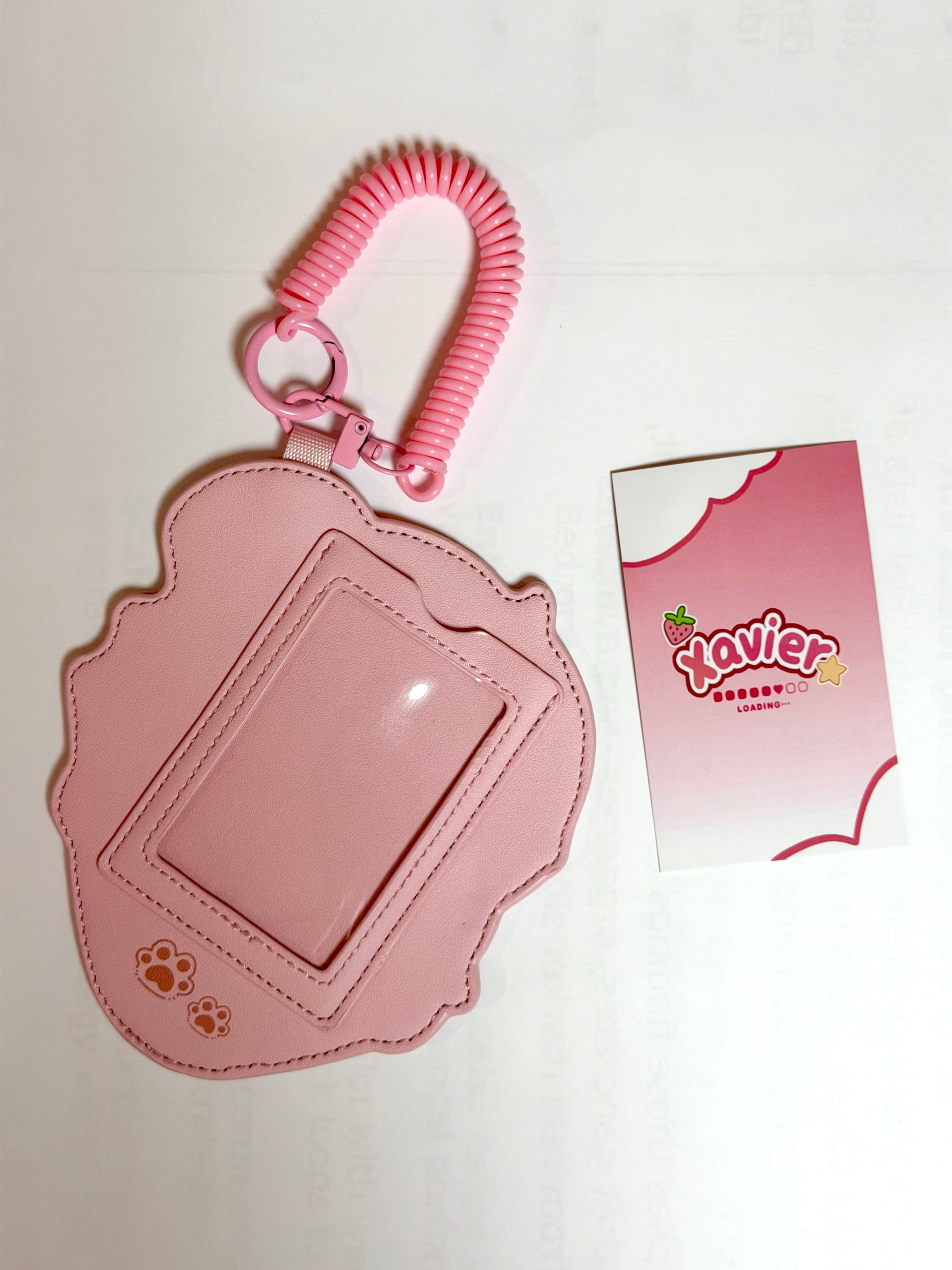 Sweet Card Holder Keychain & Photo Card Set Fanmade Love and Deepspace