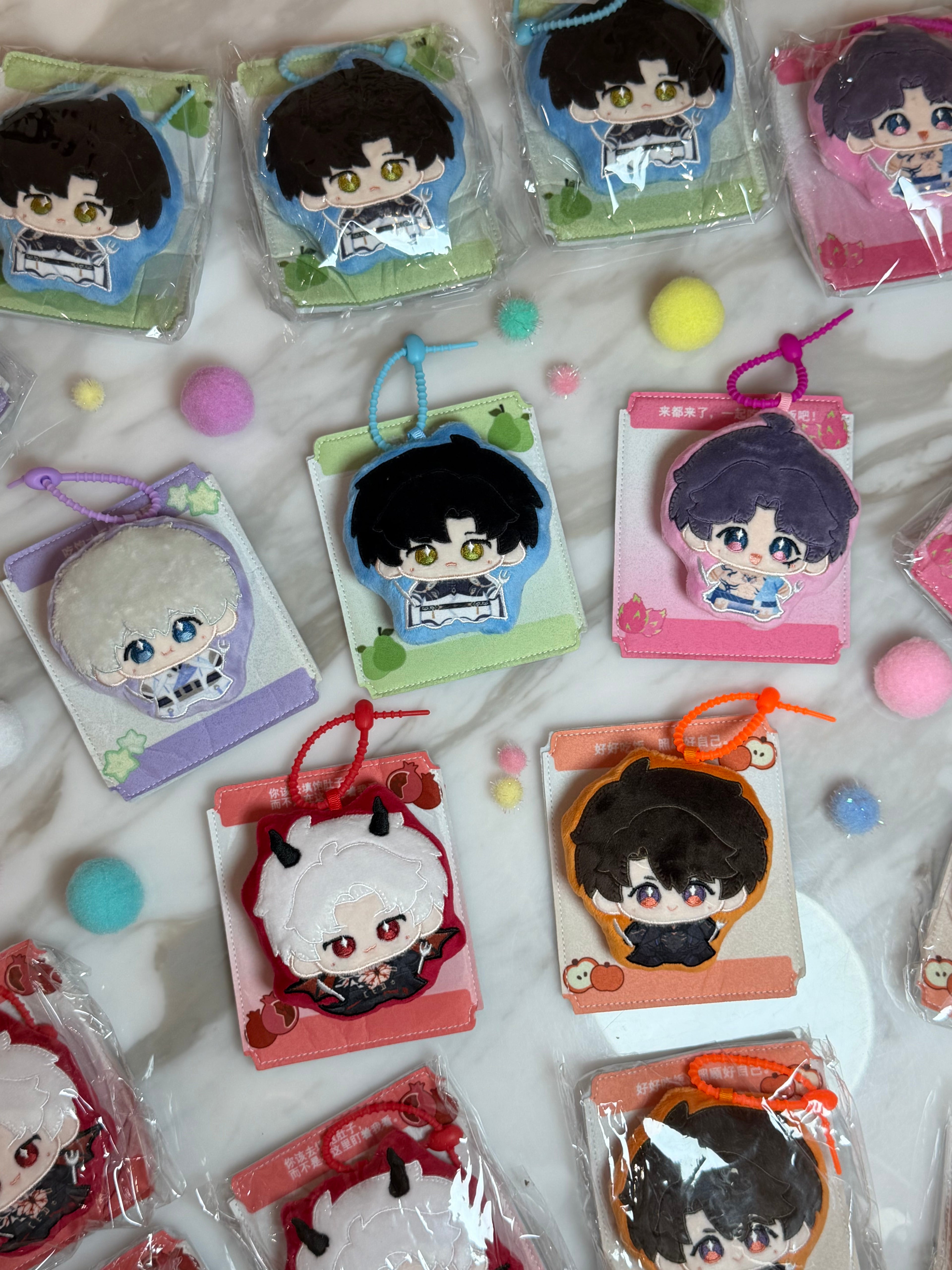 Myth Magnet Plushie & Back Board Set Fanmade Love and Deepspace