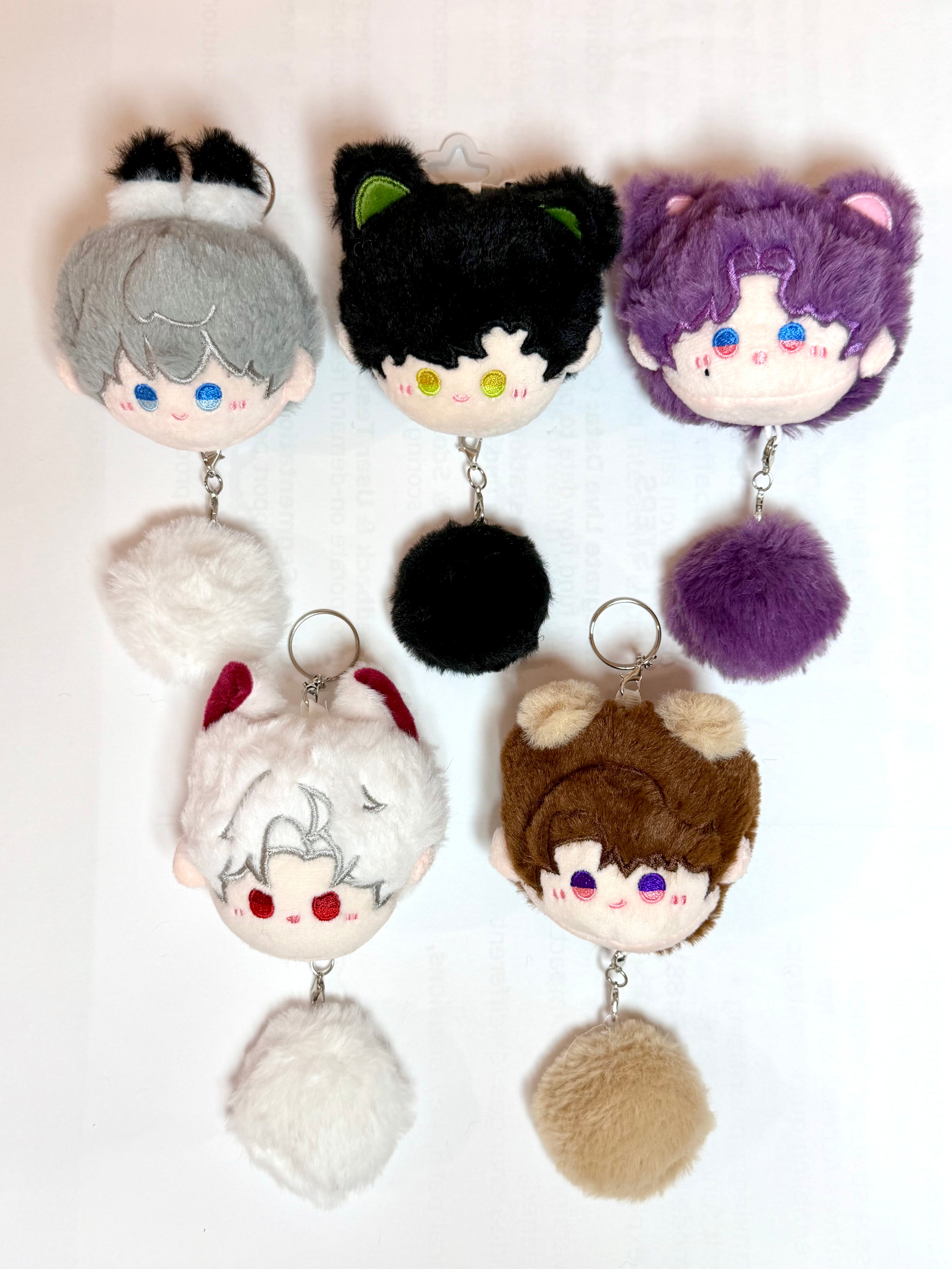 Animal Plushie Keychain Fanmade Love and Deepspace