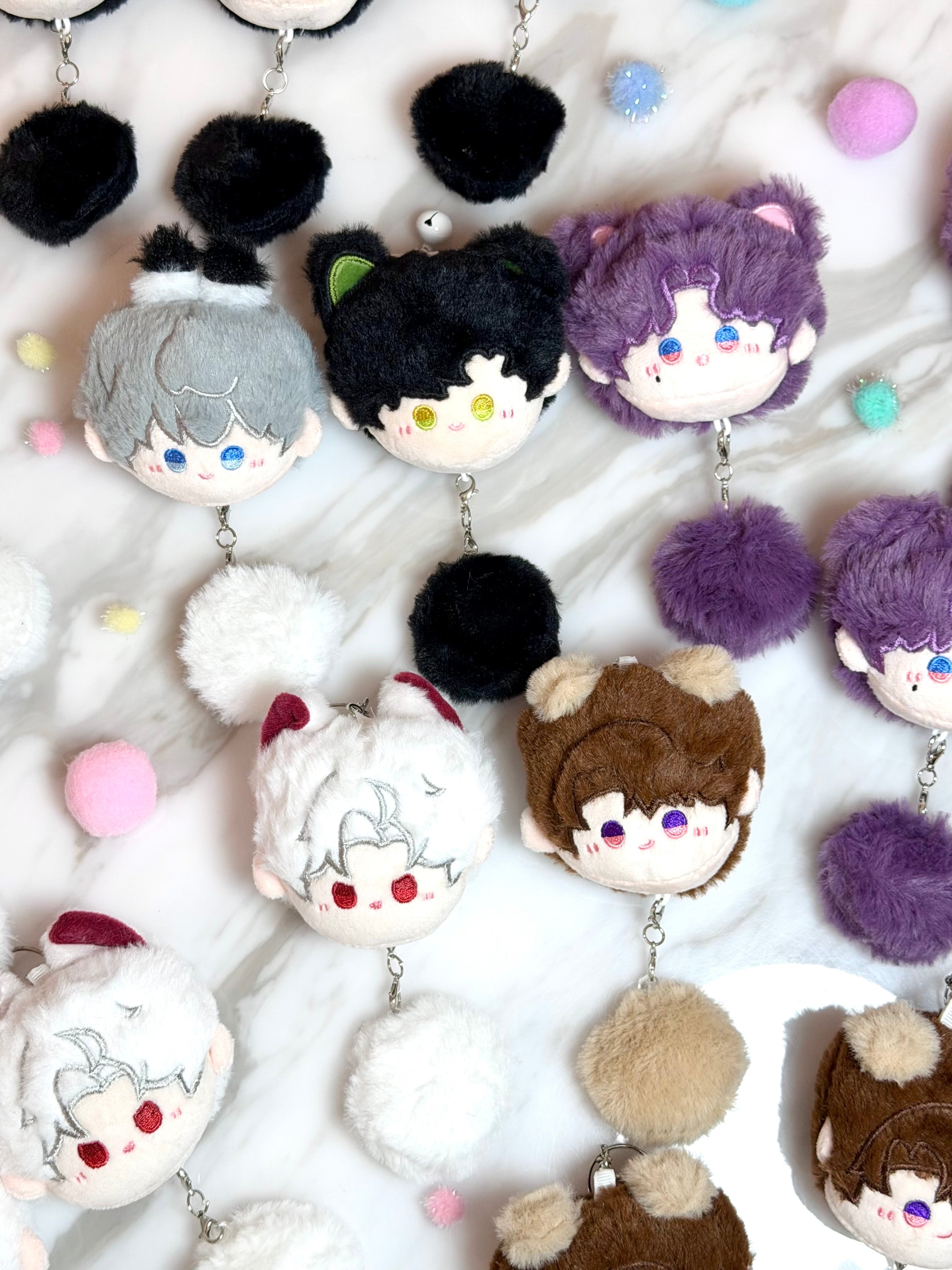 Animal Plushie Keychain Fanmade Love and Deepspace