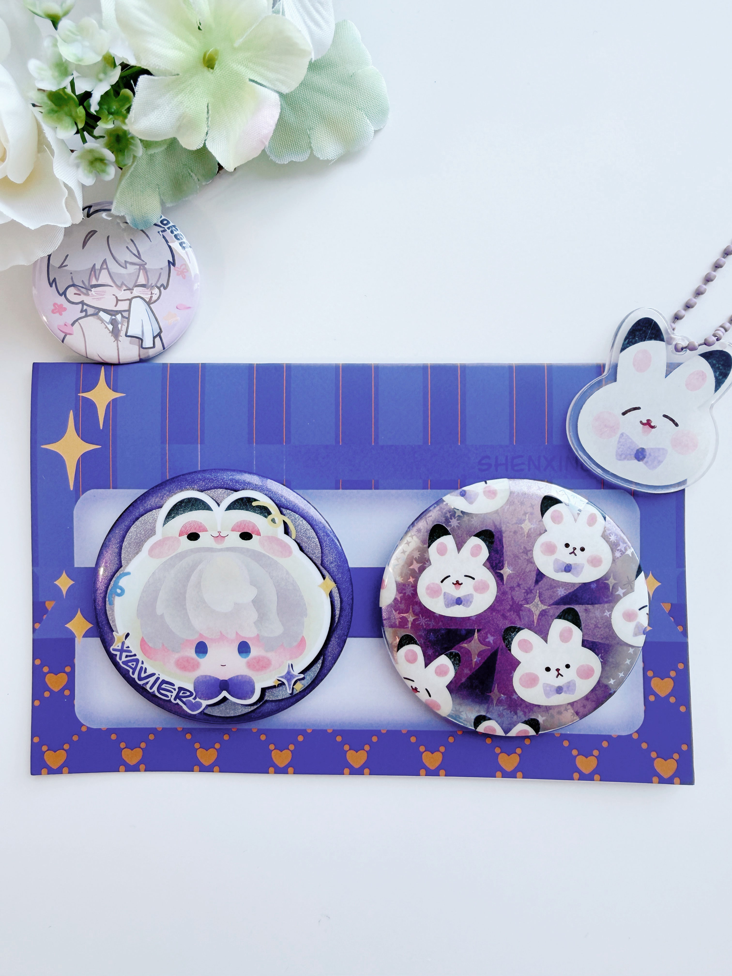 Zoo Series Double Badge Set