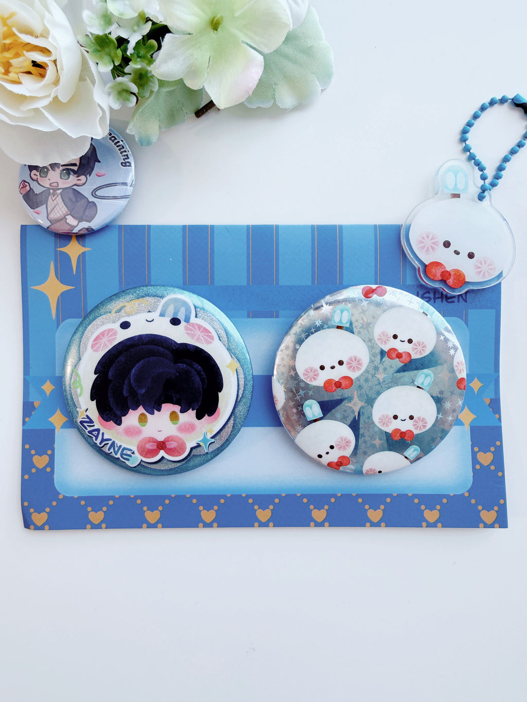 Zoo Series Double Badge Set