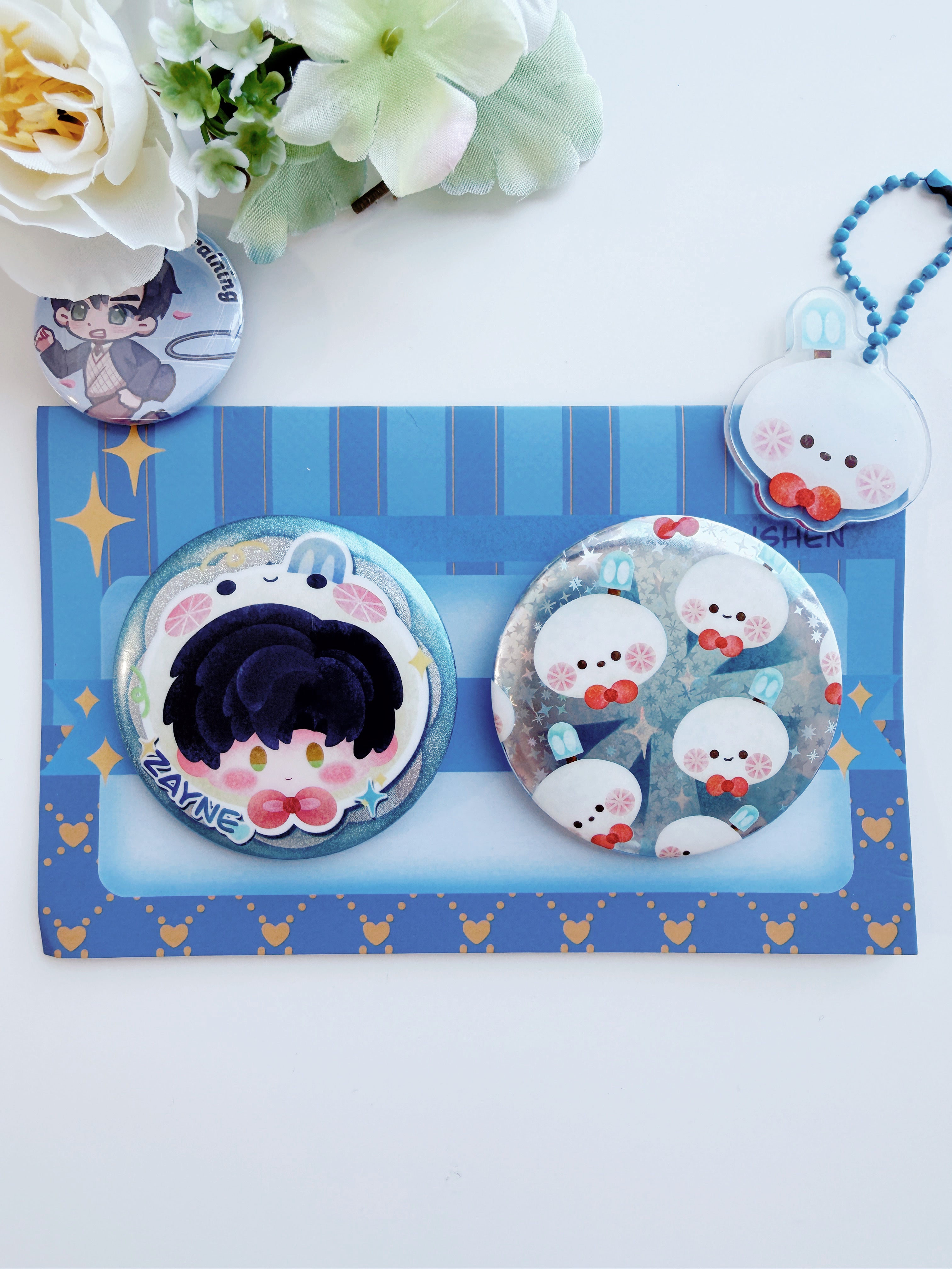 Zoo Series Double Badge Set