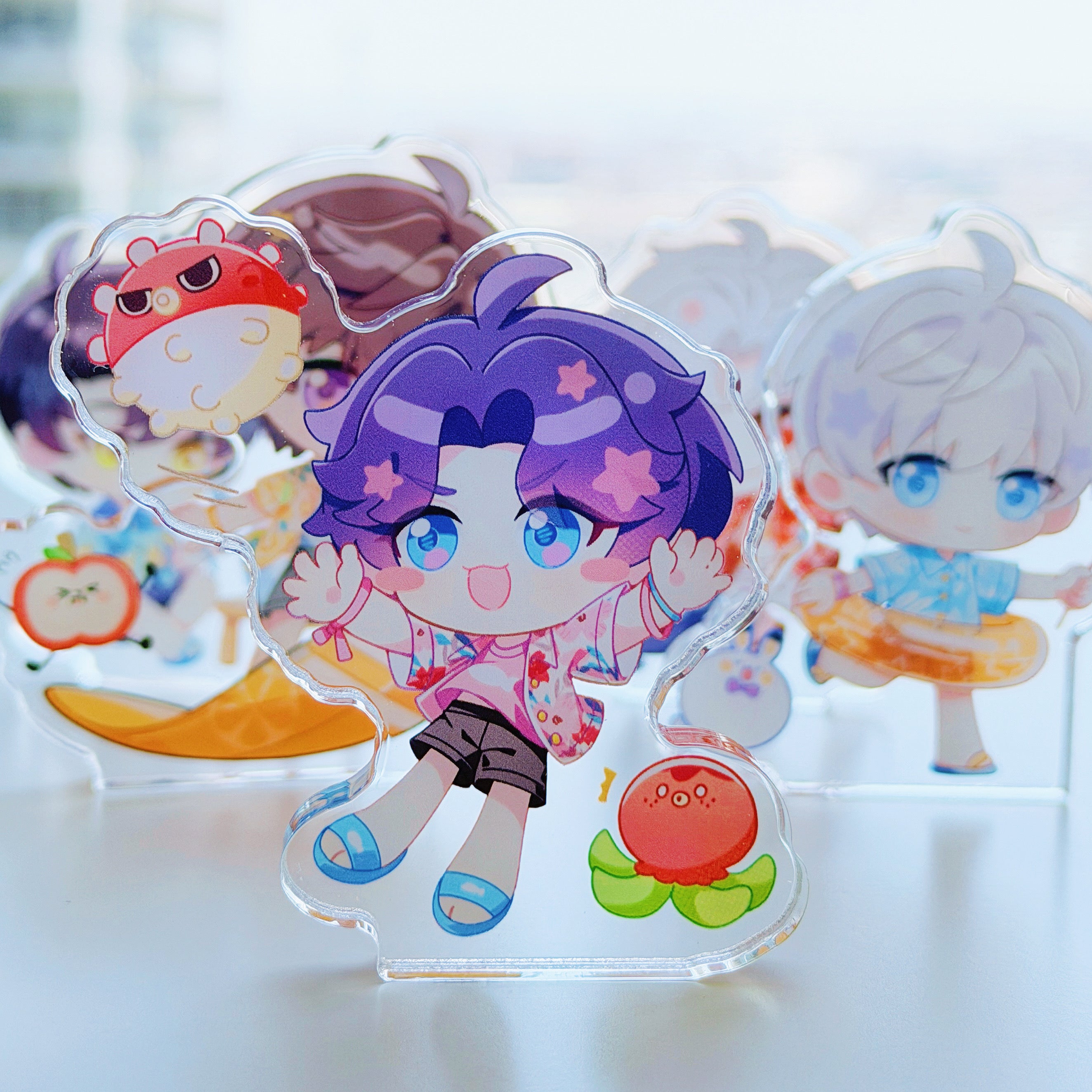 Beach Series Acrylic Fanmade Love and Deepspace