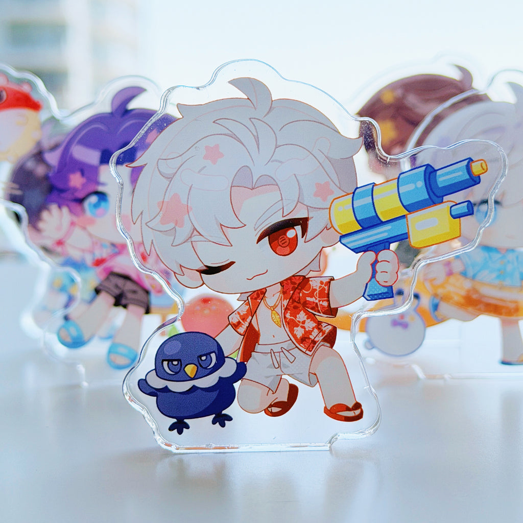 Beach Series Acrylic Fanmade Love and Deepspace