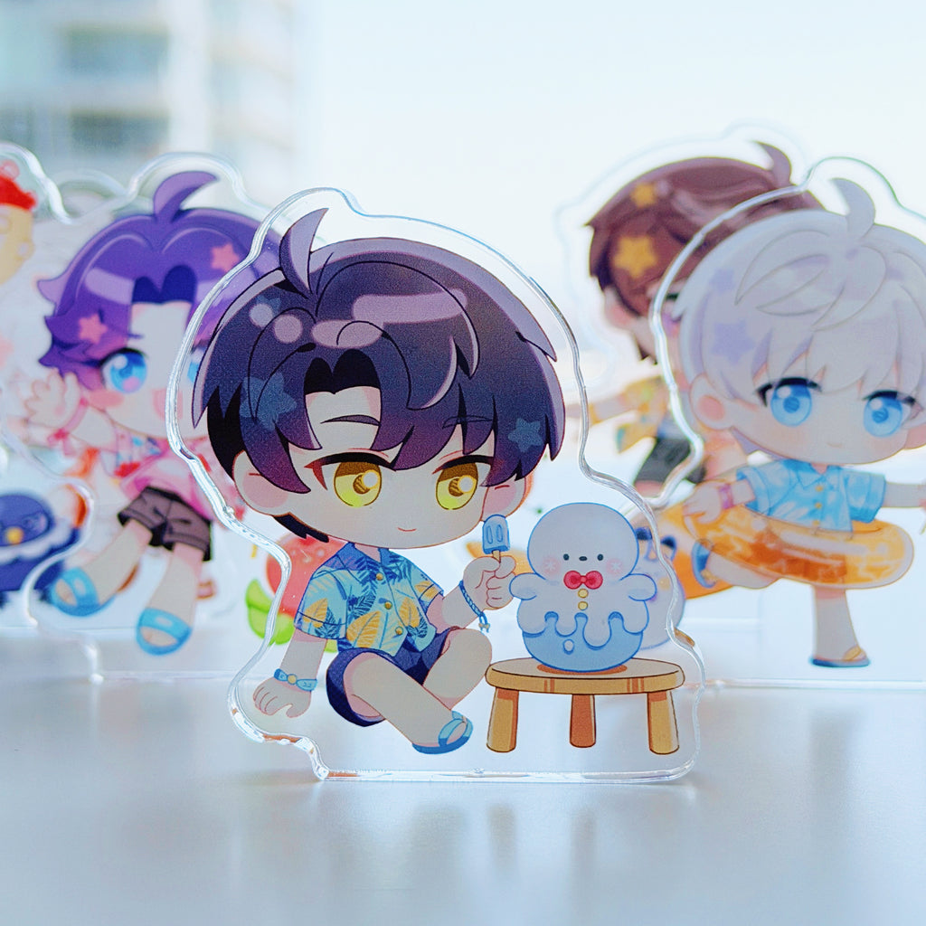 Beach Series Acrylic Fanmade Love and Deepspace