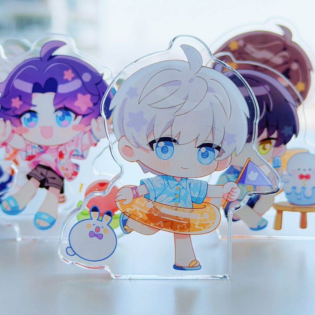 Beach Series Acrylic Fanmade Love and Deepspace